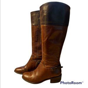 ERAM Brown Leather Riding Boots 🍂